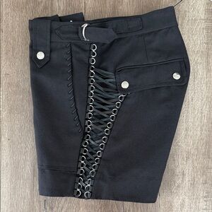 Isabel Marant Dorian Lace-Up Shorts
